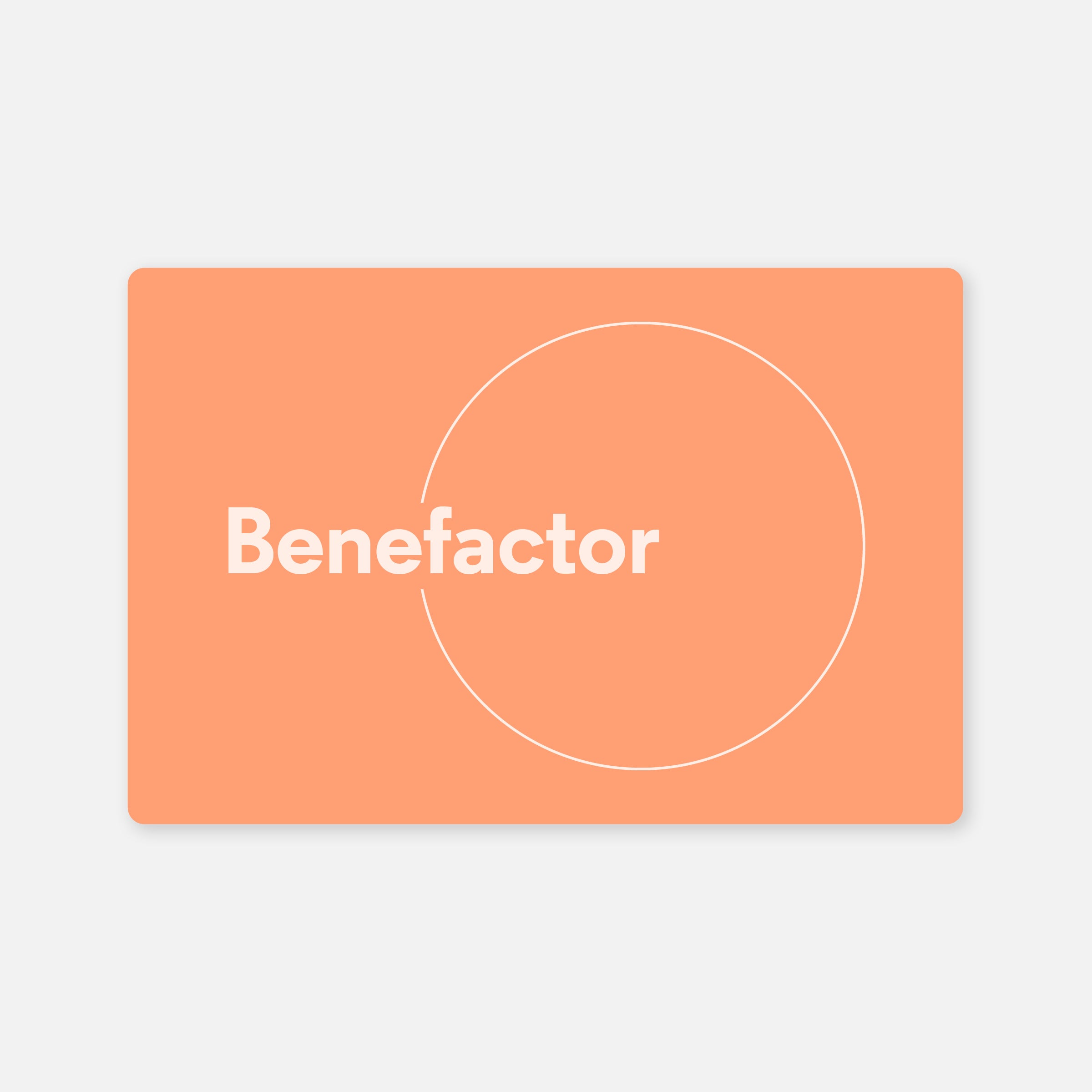 Benefactor Membership