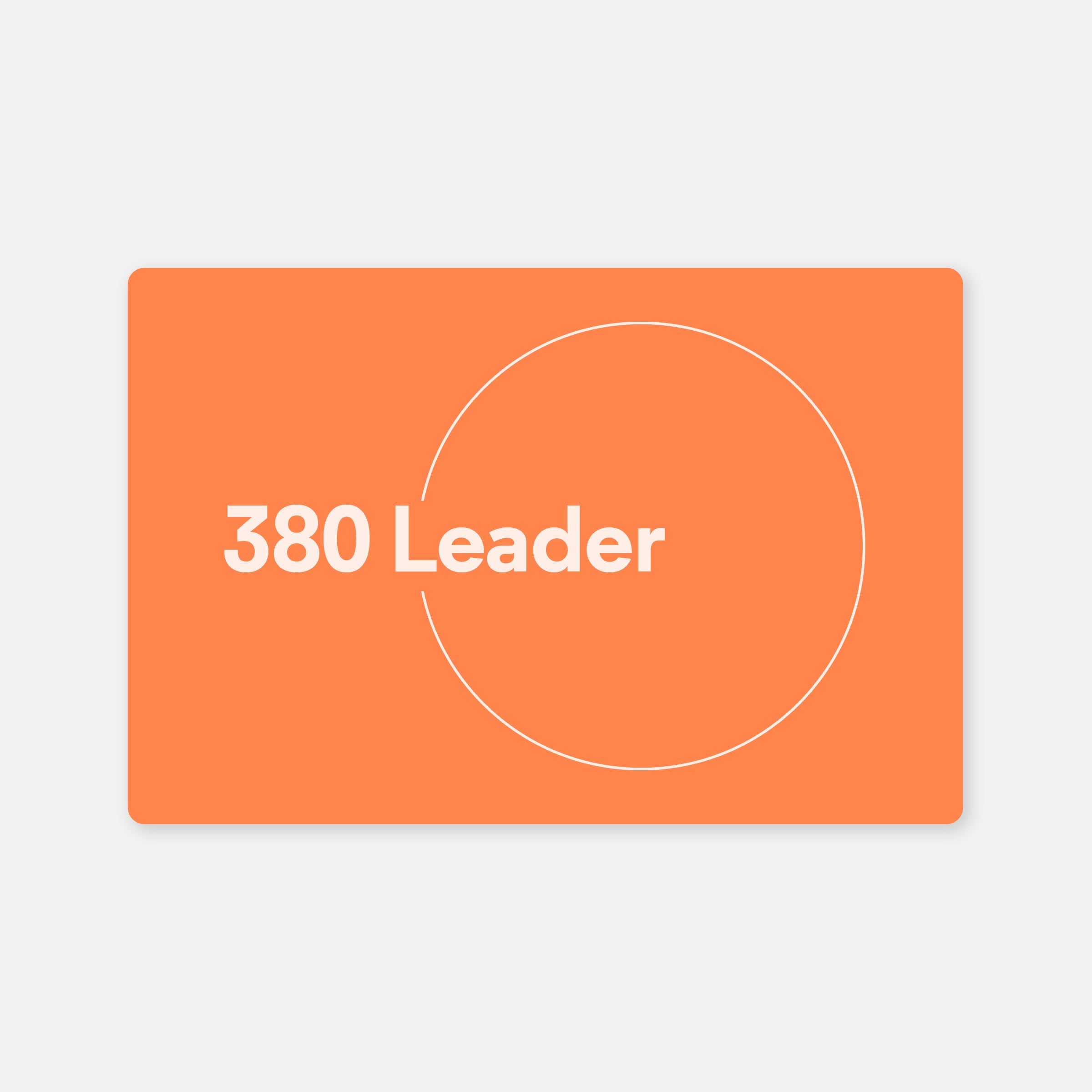 380 Leader Membership