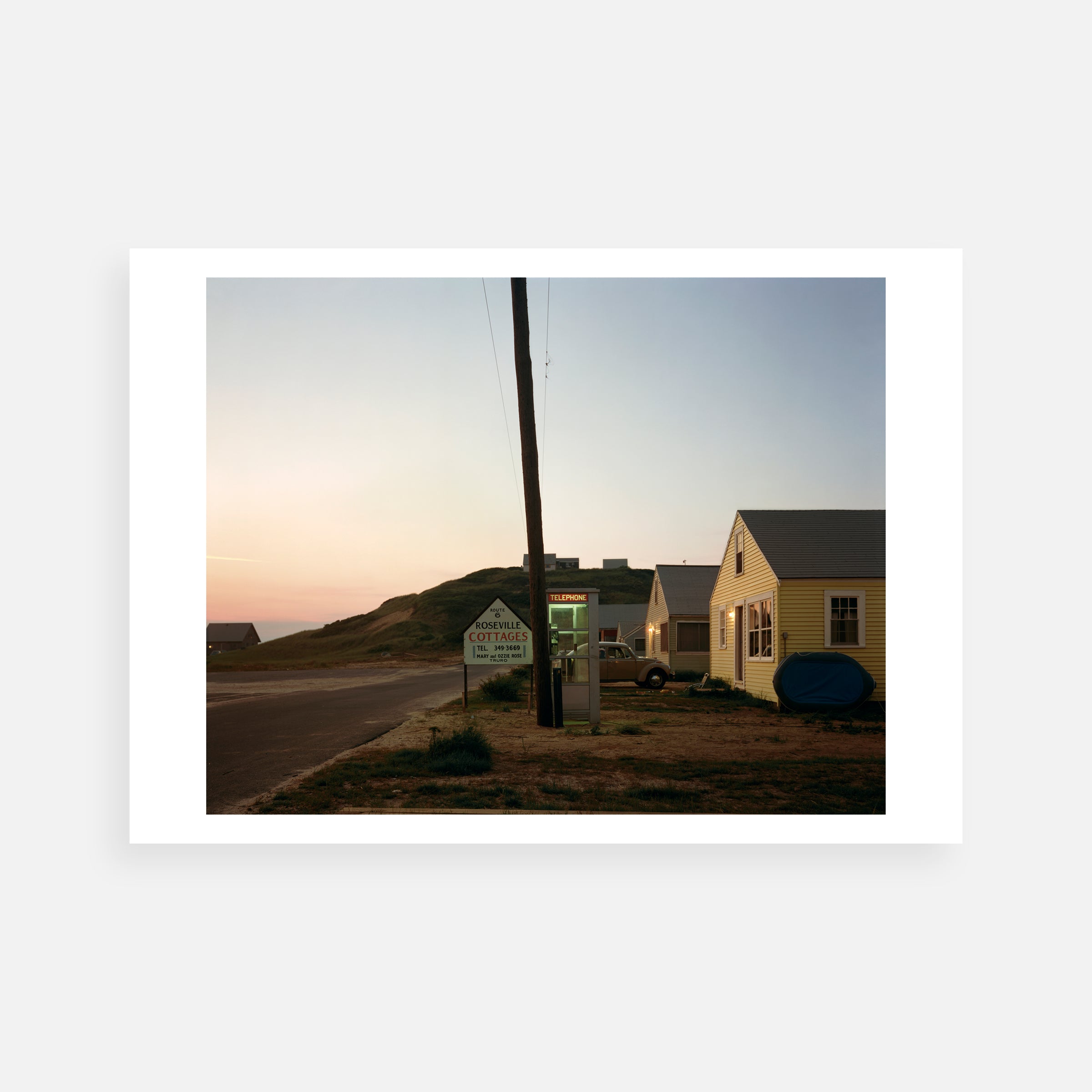 Joel Meyerowitz: Roseville Cottages, Truro, Massachusetts, 1976