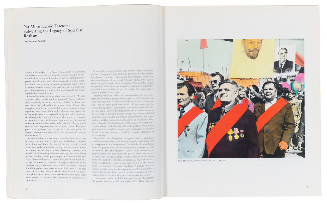 Photostroika: New Soviet Photography: Aperture 116, Fall 1989