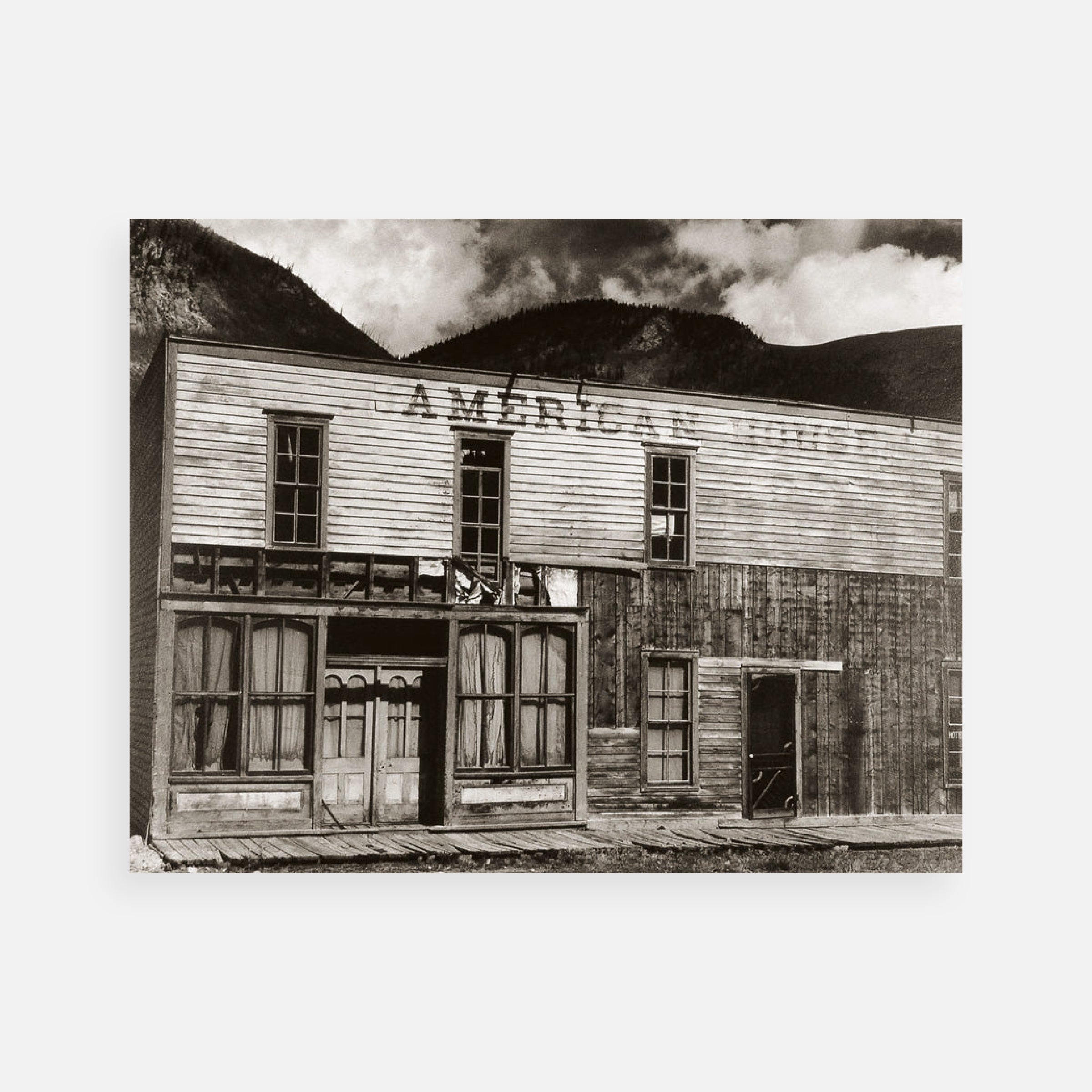 Paul Strand: American House, Ghost Town, Colorado, 1931