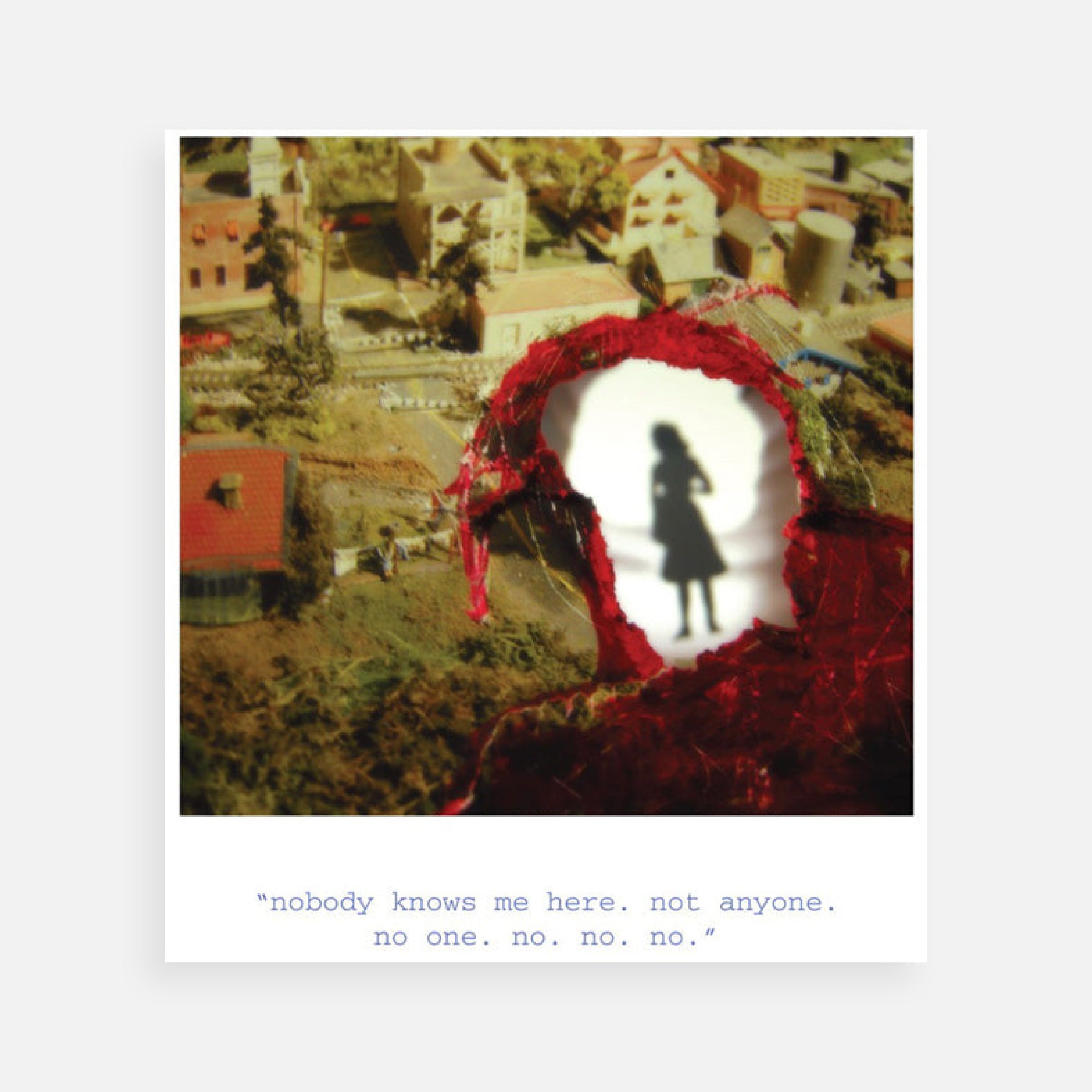 Gerald Slota: No. No. No., from the series Because the Darkness feeds my Soul, 2009