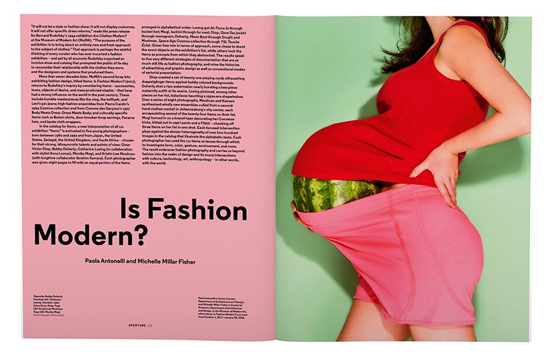 Elements of Style: Aperture 228, Fall 2017